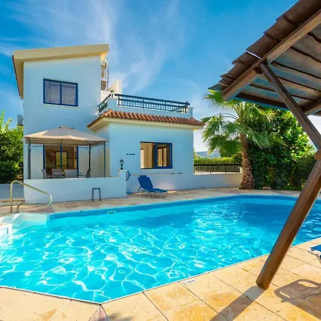 Charoula Exi Large Private Pool Ac Wifi וילה